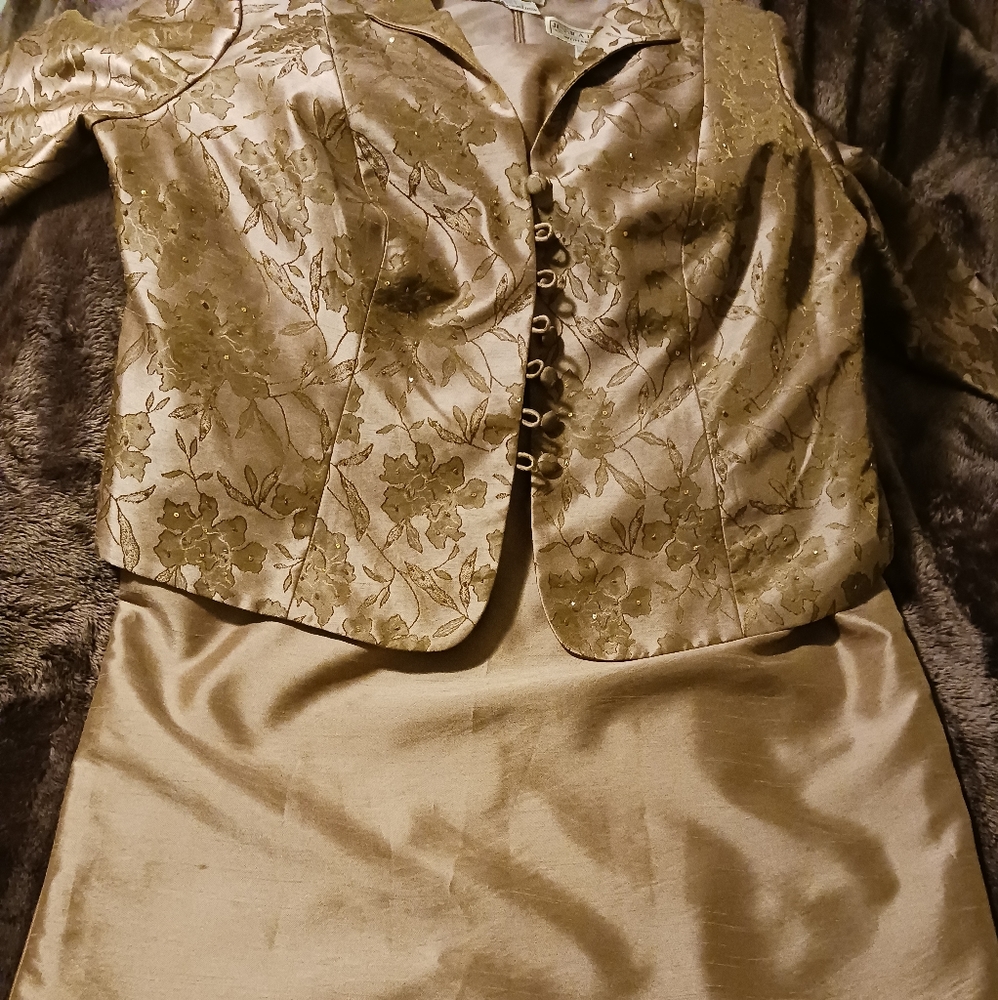 2pc dress w/matching jacket